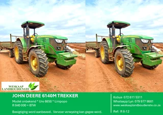 John Deere 6140m Trekker / Tractor