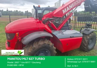 Manitou Mlt 627 Turbo Telehandler