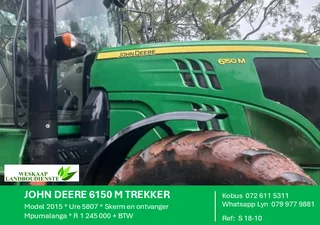 John Deere 6150m Trekker / Tractor