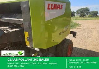 Claas Rollant 340 Baler