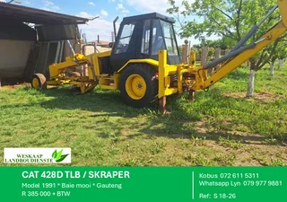 Cat 428d Tlb / Skraper / Backhoe / Grader