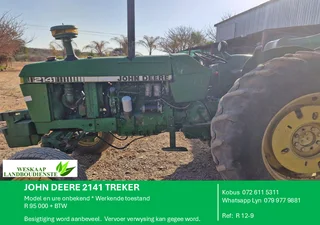 JOHN DEERE 2141 TREKKER / TRACTOR