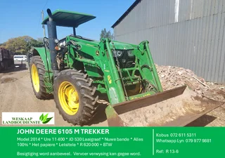 John Deere 6105m Trekker / Tractor