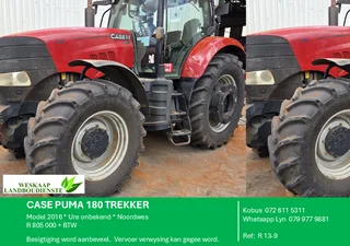Case Puma 180 Trekker / Tractor