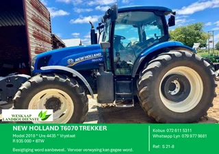 New Holland T6070 Trekker / Tractor