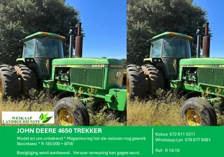 John Deere 4650 Trekker / Tractor