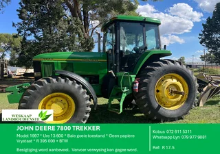 John Deere 7800 Trekker / Tractor