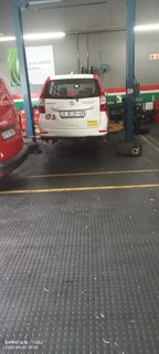 Car servicing with a smile. ..