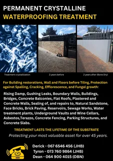 Permanent Waterproofing Solution