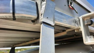 Hannibal awning 250×200, very strong, alu, good condition