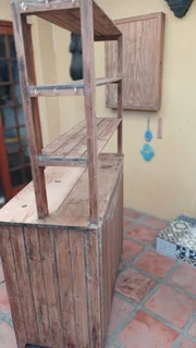 Oregon Pine Kitchen Cupboard / sideboard