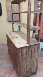Oregon Pine Kitchen Cupboard / sideboard