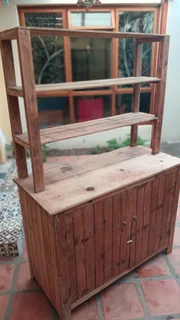 Oregon Pine Kitchen Cupboard / sideboard