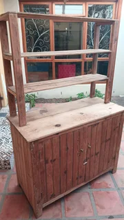 Oregon Pine Kitchen Cupboard / sideboard