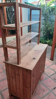 Oregon Pine Kitchen Cupboard / sideboard