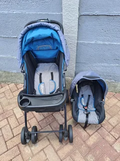 Bounce pram & car seat