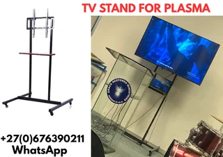 TV STAND FOR ALL PLASMA with WHEELS (26inches-80inches)
