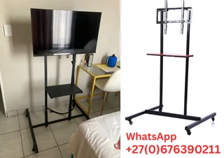 TV STAND with WHEELS for ALL PLASMA