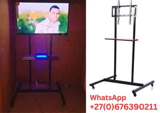 TV STAND with WHEELS for ALL PLASMA