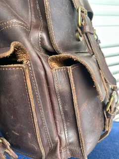 Leather Bag: casual cowboy