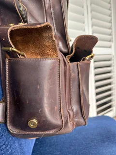 Leather Bag: casual cowboy
