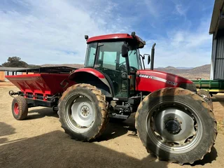 Rovic leers RF 3000 Presisie kalk en kunsmis strooier Baie goeie toestand