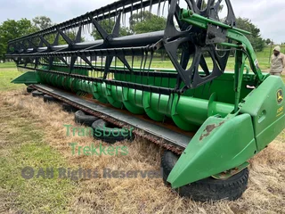 John Deere 630F HydraflexHak en stroop