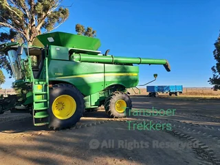 John Deere S680 stroper2018 model 4388 EU2857 RU35vt John Deere Hydraflex tafel