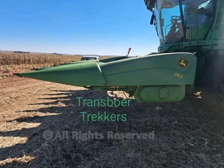 John Deere S680 stroper2018 model 4388 EU2857 RU35vt John Deere Hydraflex tafel