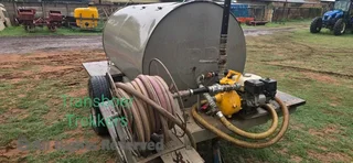 2000L Waterkar/VuurvegterHonda Petrol EnjinDavey Pomp