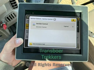 John Deere 4240 skermMet activations soos op fotosSF1 Autotrac Sein