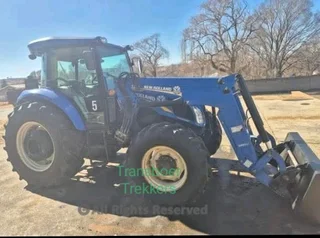 2022 New Holland TD5.110Cab met laaigraaf4882 ureR540 000 + btw Vrystaat082 644 8127