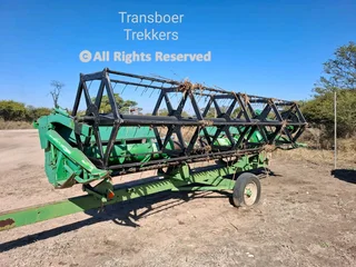 John Deere 16vt koring tafel met karretjie