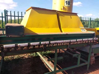 Volledige sitrus invoer paklynSluit in washbay, sorteer tafel en 2 x droog tonnels