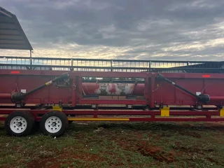 2023 Case 3020 flex 30 vtHet 500 ha Sojas gedoenGeen tafelkar