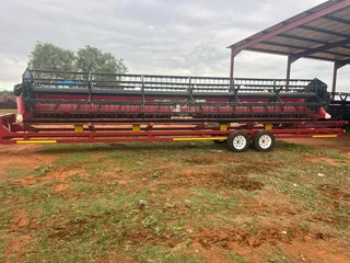 2023 Case 3020 flex 30 vtHet 500 ha Sojas gedoenGeen tafelkar