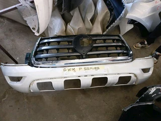 Gwm P-series Bakkie Front Bumper And Grill 2022 2023 2024 Model