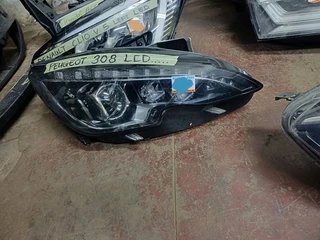 Peugeot 308 T9 Right Xenon Full Led Headlight 2017 2018 2019 2020 2021 Model