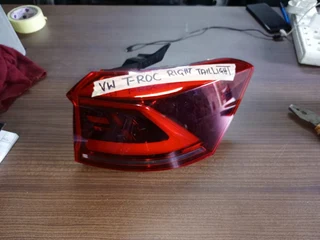 Vw T Roc Right Led Taillight 2021 2022 2023 2024 Model