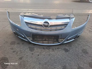 OPEL CORSA D FRONT BUMPER 2008 2010 2011 2012 MODEL