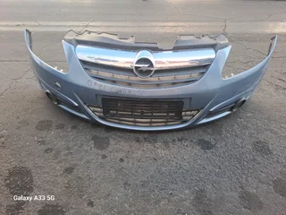 OPEL CORSA D FRONT BUMPER 2008 2010 2011 2012 MODEL