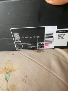 NOW SELLING BATHU JOURNEY 3.0 SNEAKERS SIZE 3