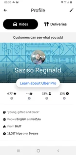 Uber driver