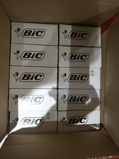 Bic red ball pens Crystal Red