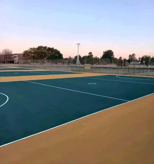 We do Tennis courts and new grounds