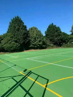 We do Tennis Courts new grounds and repairing