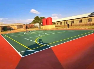 We do Tennis Courts new grounds and repairing