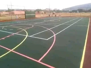 We do Tennis Courts new grounds and repairing