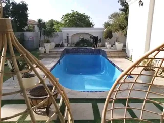 Swimming pool new grounds and repairing