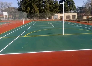 Tennis courts